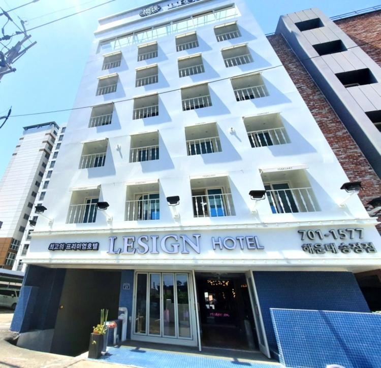 SongJeong Lesign Hotel Busan Eksteriør billede